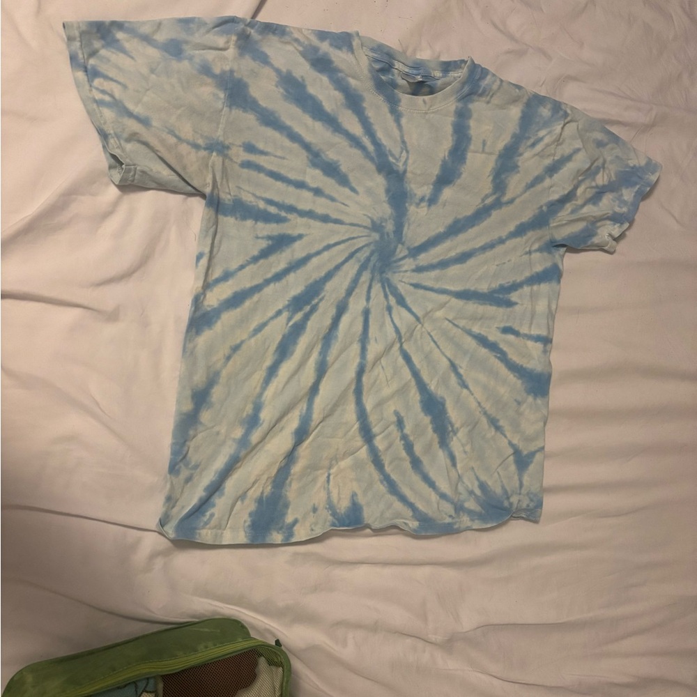 Blue Tie-Dye Sweatshirt